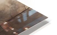 Golden Forest Floor HD Metal print