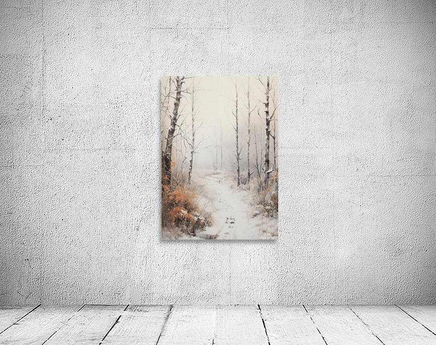 Snowy Path Wall Preview