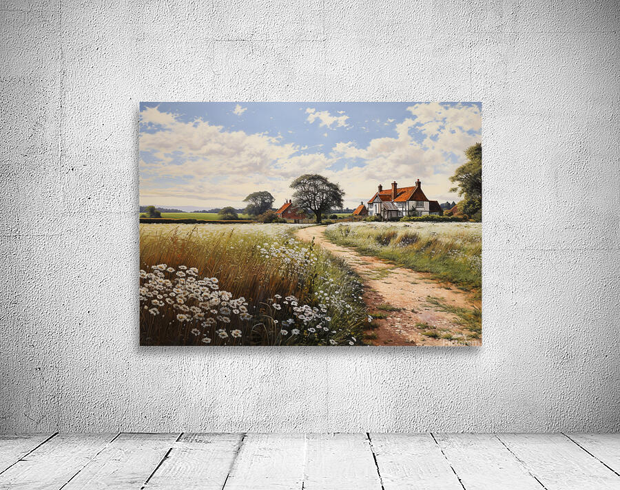 Idyllic Landscape Wall Preview