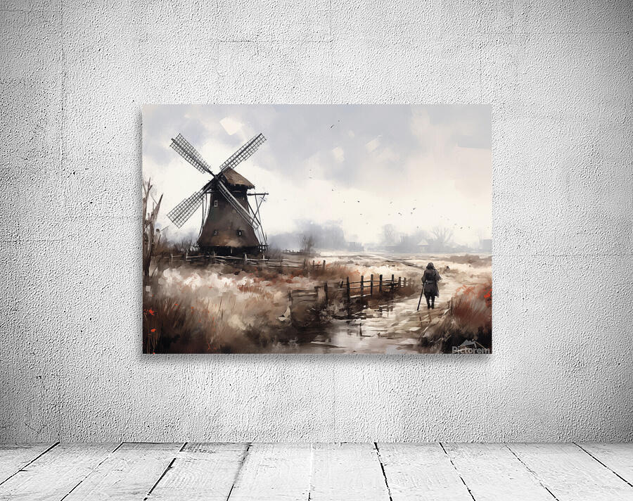 Mysterious Windmill Wall Preview