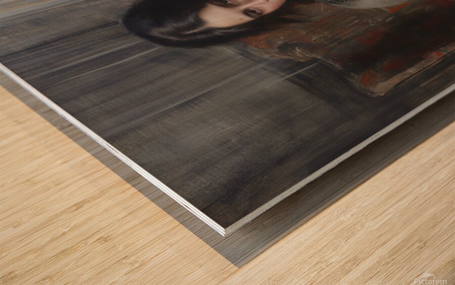 Shadows of Grace Wood print