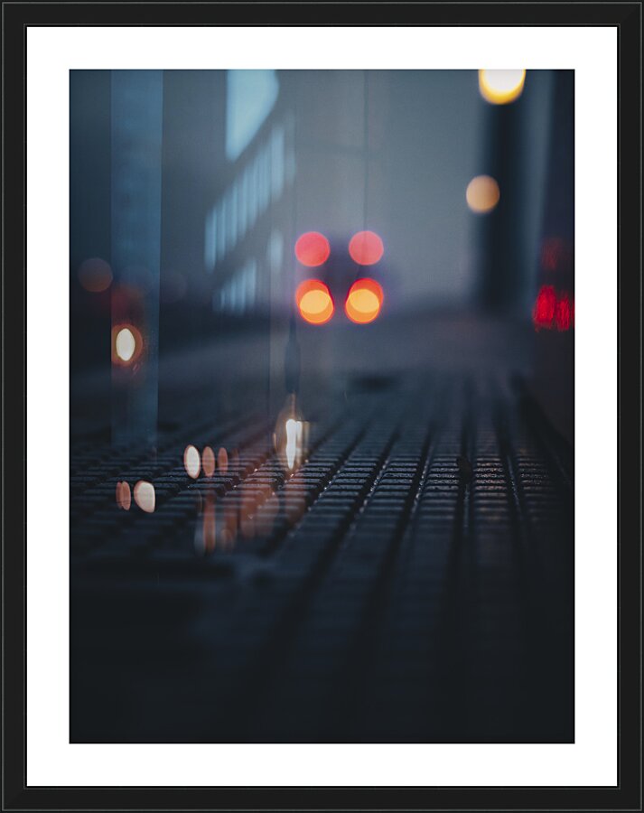 Night call Picture Frame print