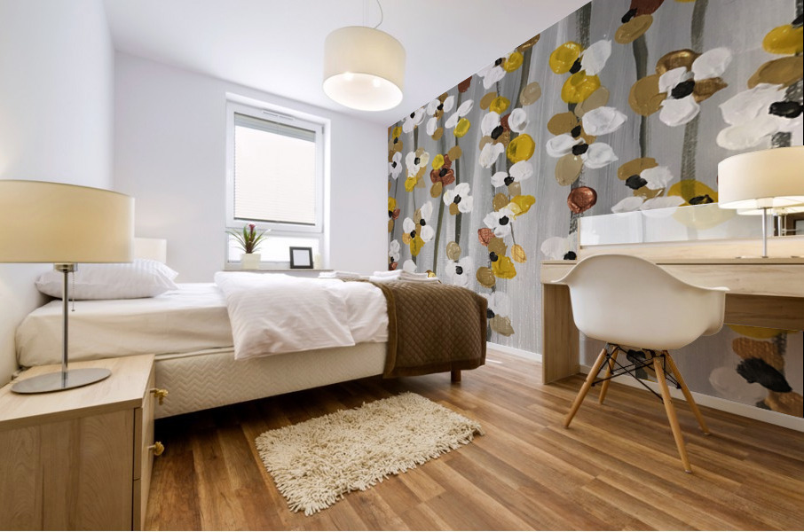 Flower Vines Mural print