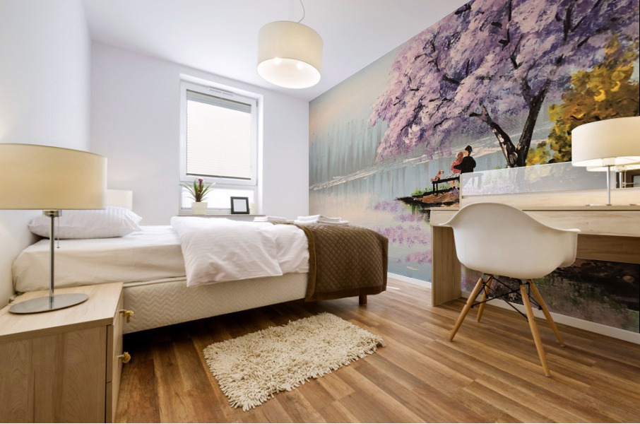 A Romantic Interlude Mural print