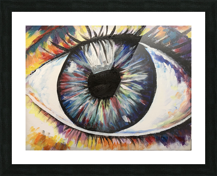 Eye See You Picture Frame print