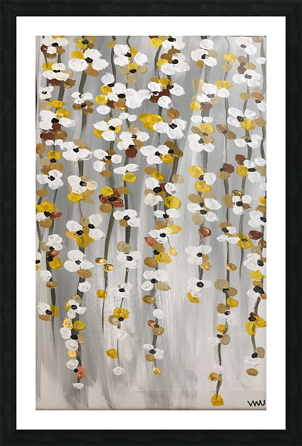 Flower Vines Picture Frame print