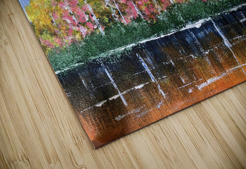 Birch Trees in Fall Vicky Wu puzzle