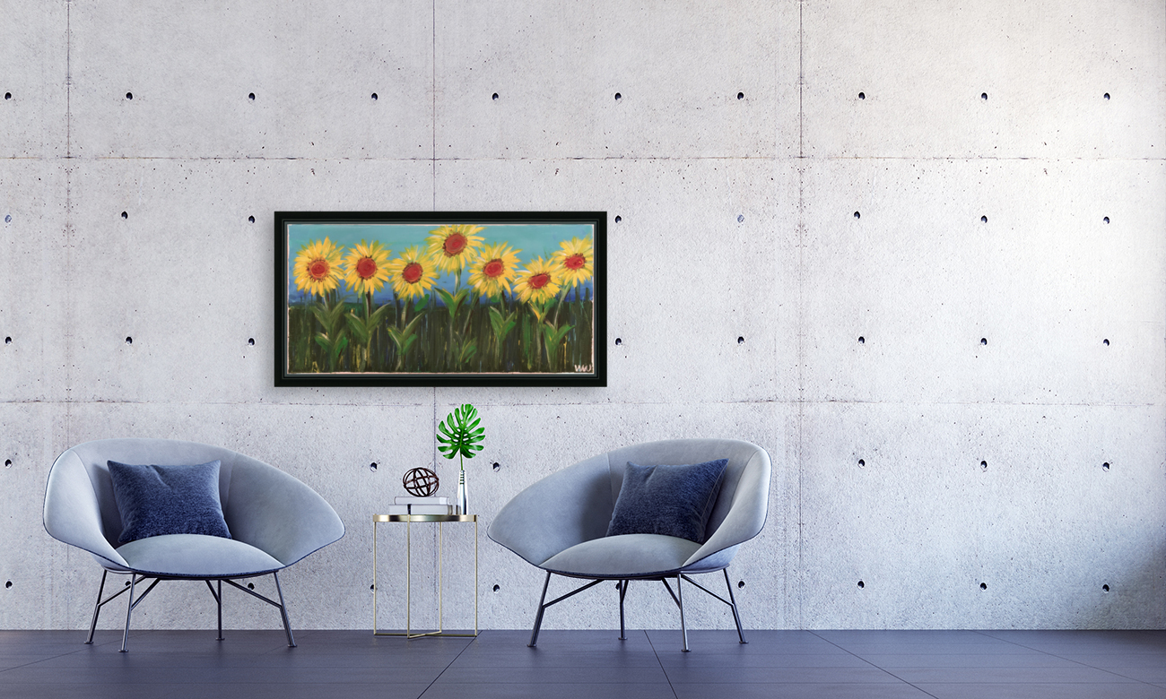 Sunflower Garden Reproduction