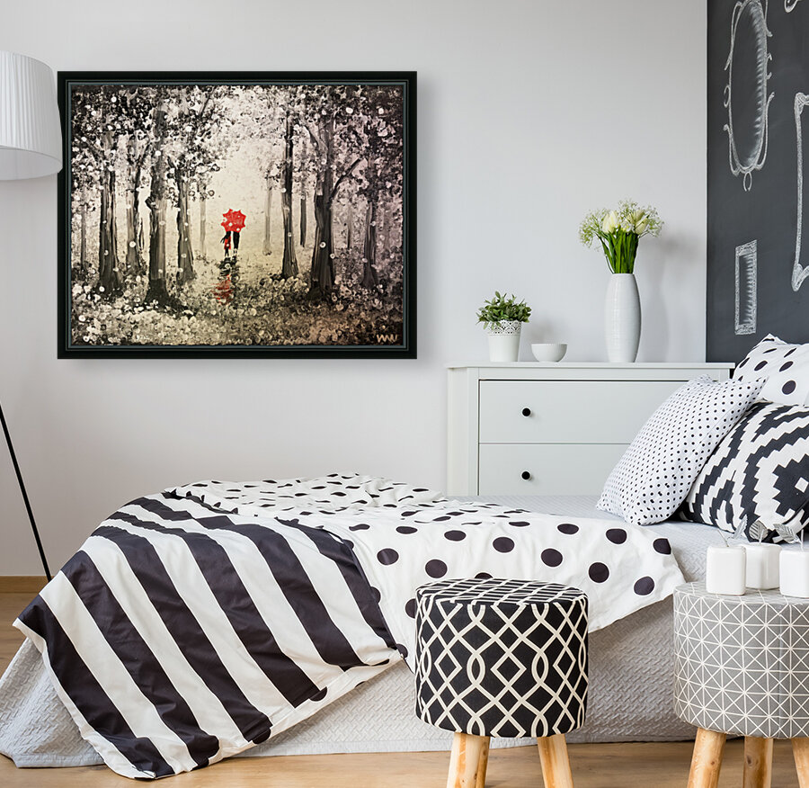 Trees in the Snow Reproduction