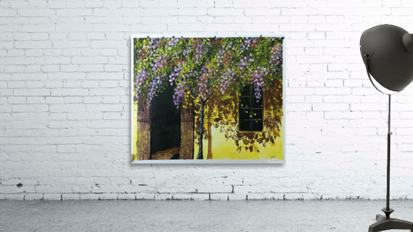 Wisteria Vines Wall Preview