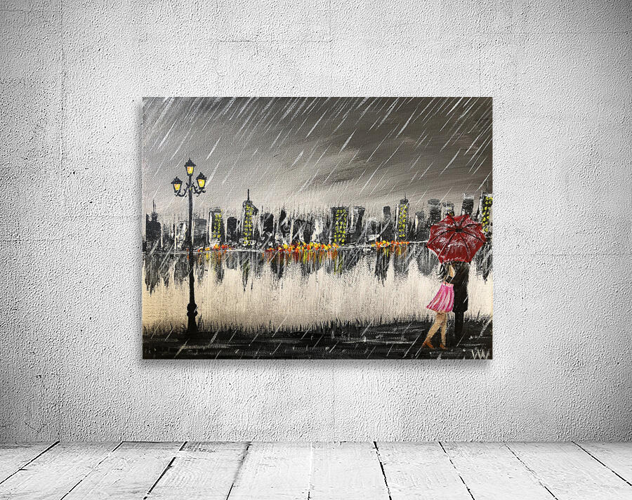 Raining in the City Wall Preview