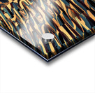 striking abstract image featuring a patterned gla Acrylic print