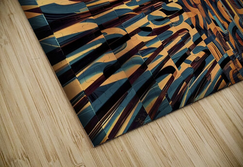 striking abstract image featuring a patterned gla Alin Cojocaru puzzle