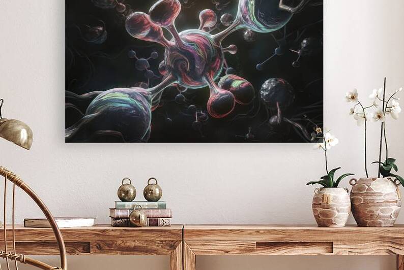 A visually striking 3D rendering of abstract mole by Alin Cojocaru