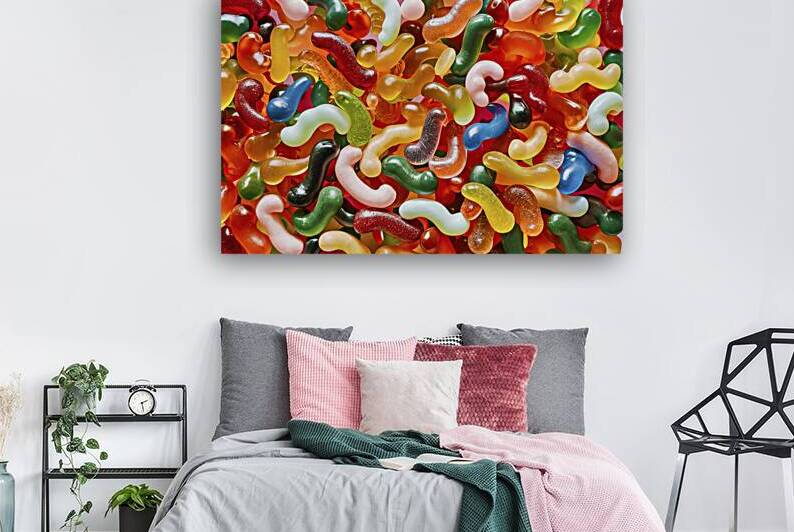 gummy candies showcasing a delightful mix of colo by Alin Cojocaru