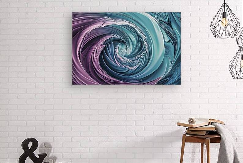 A captivating abstract artwork featuring a mesmer by Alin Cojocaru