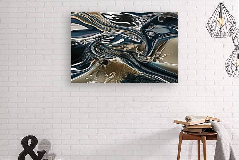 a glossy wet surface that appears to be a unique by Alin Cojocaru