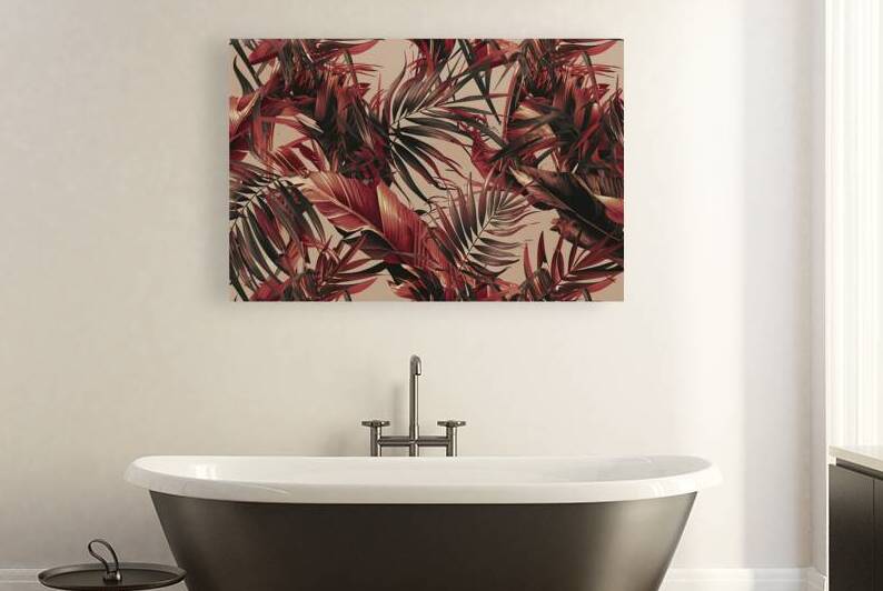 artwork displaying intricate palm leaves  4 by Alin Cojocaru