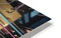 uturistic and abstract digital  background 3 HD Metal print