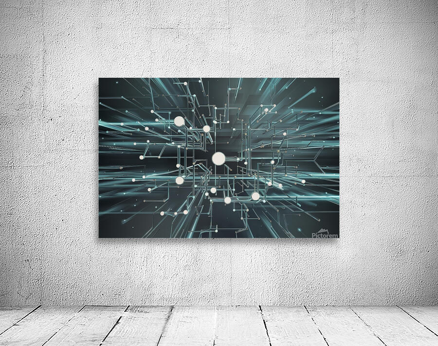 A mesmerizing digital artwork featuring a complex Wall Preview