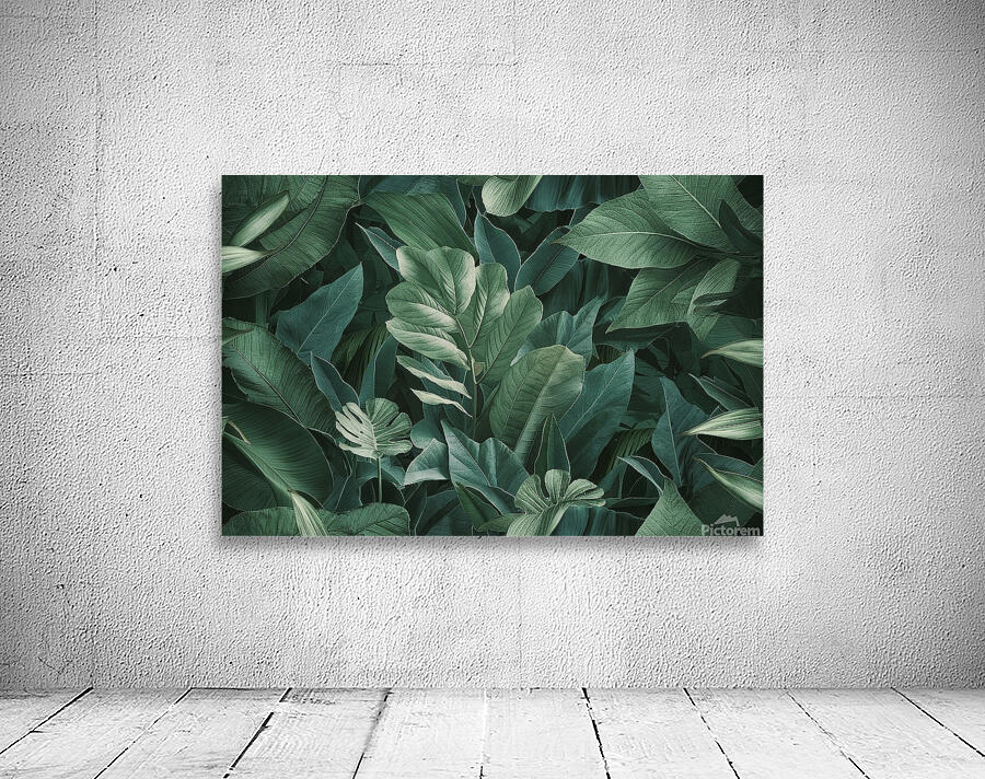 Leaf texture background Wall Preview