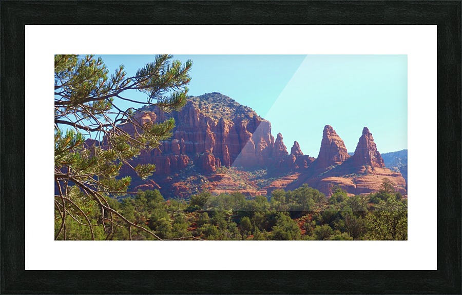 Sedona View Picture Frame print