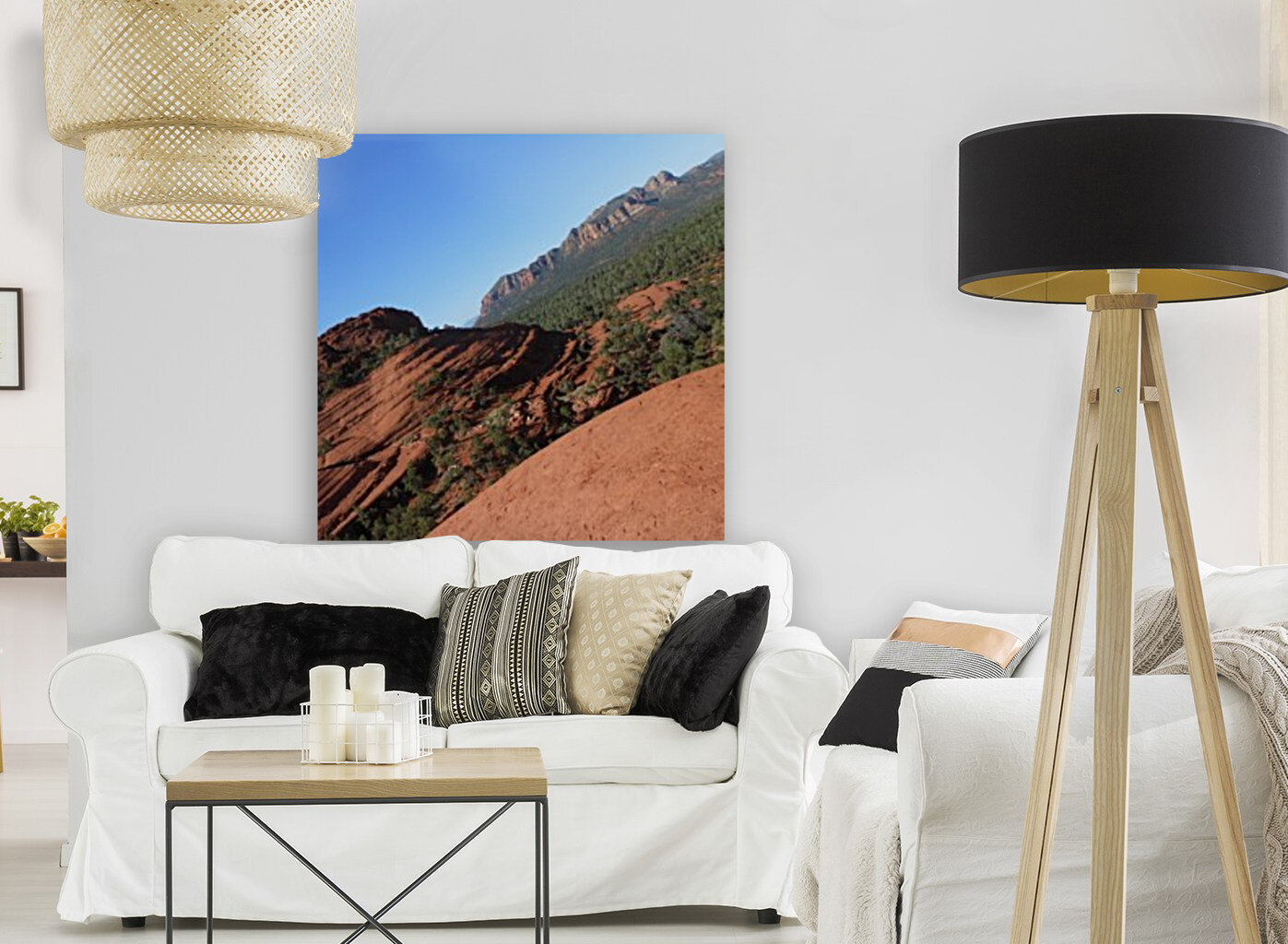 Sedona Red Rocks Reproduction