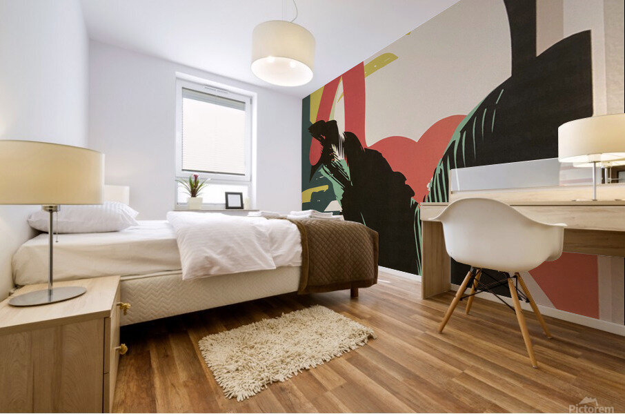 Fronds Forever Mural print