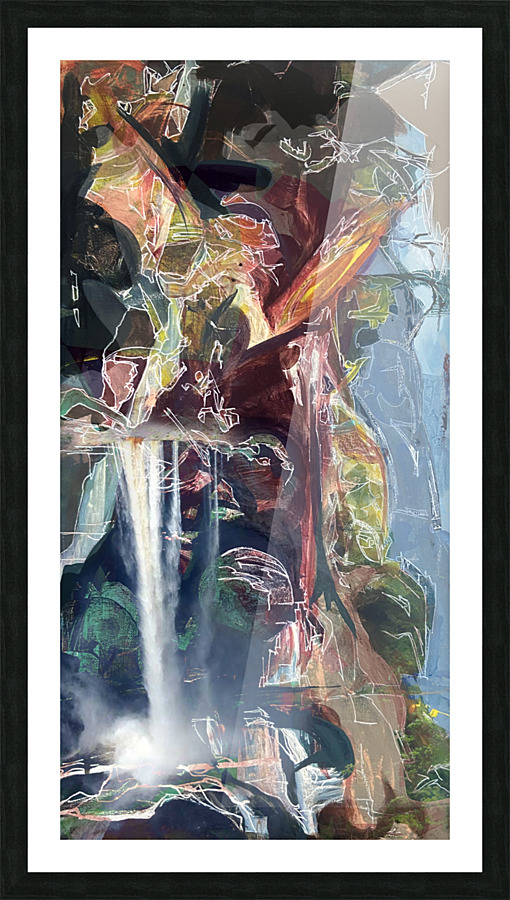 Falls Picture Frame print