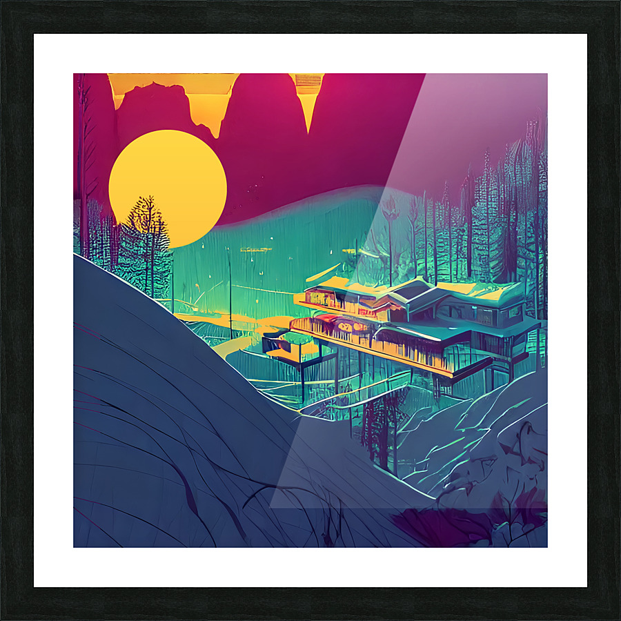 EveningRush Picture Frame print