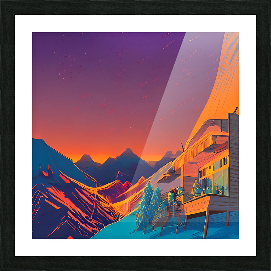 Apres Picture Frame print