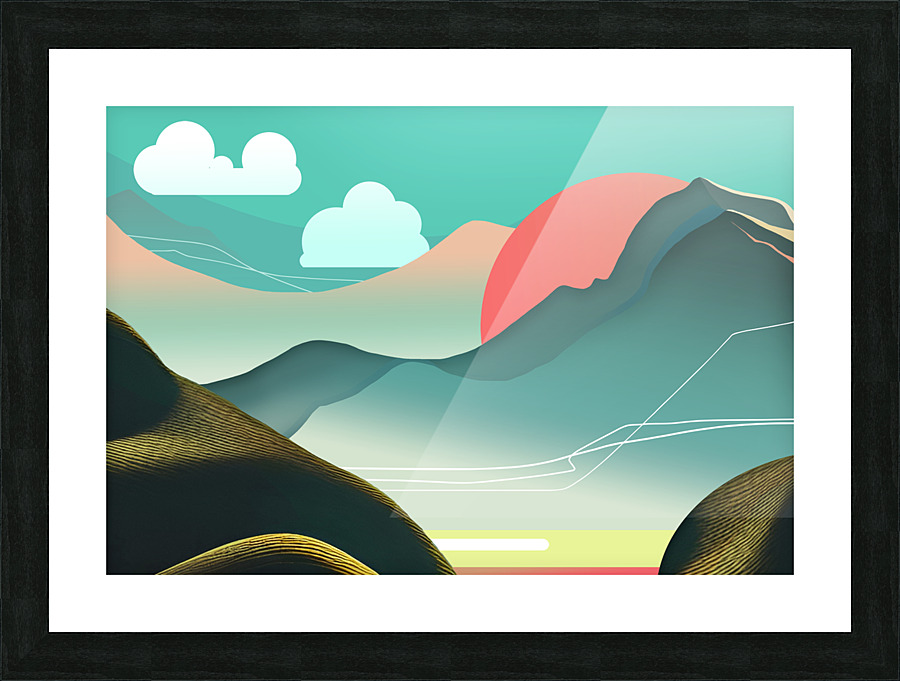 Origin Picture Frame print