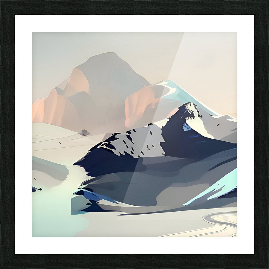 Open Spaces Picture Frame print