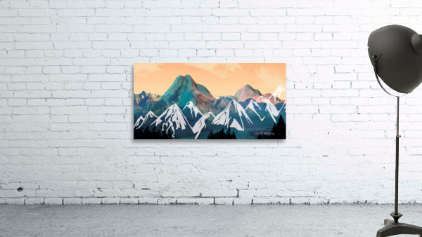 Sunset Over Jasper Wall Preview