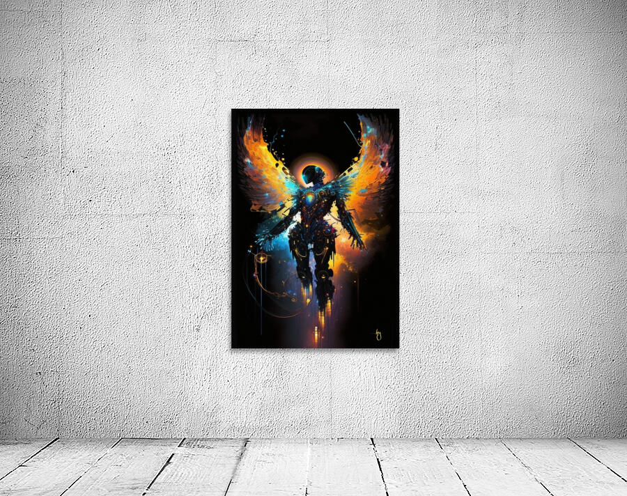 Cybernetic Angel Wall Preview