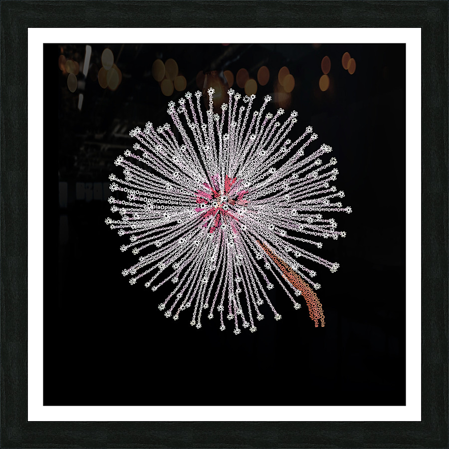 Mimosa Picture Frame print
