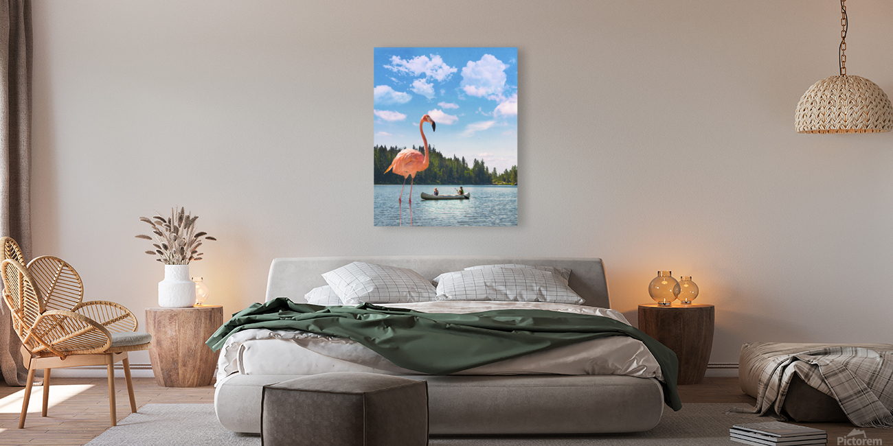 Flamingo Fantasy Reproduction