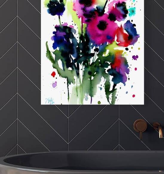 Vibrant Floral Symphony by bht rachid