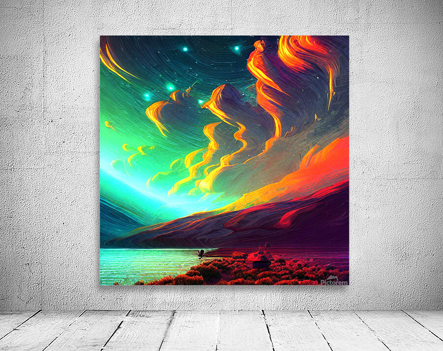 Galactic Serenity Wall Preview