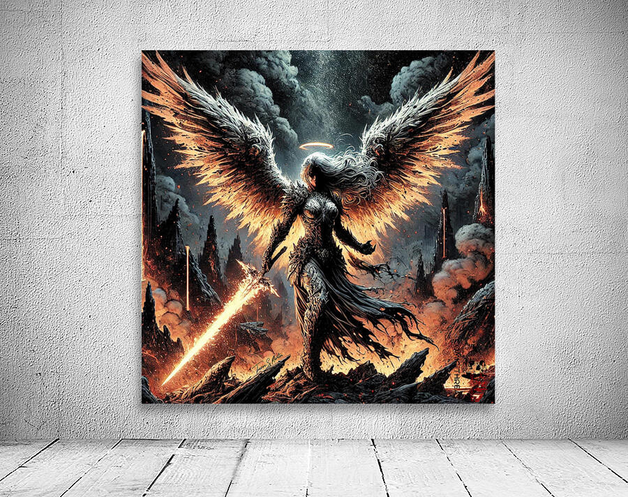 Hells ANGEL Wall Preview