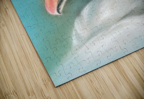 White Swan Portrait MM Anderson puzzle