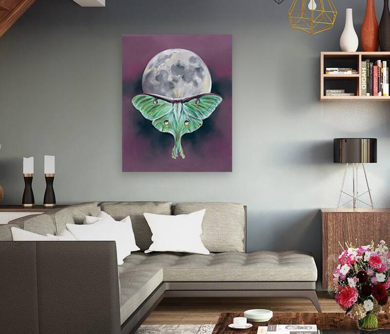Luna and the Moon Reproduction