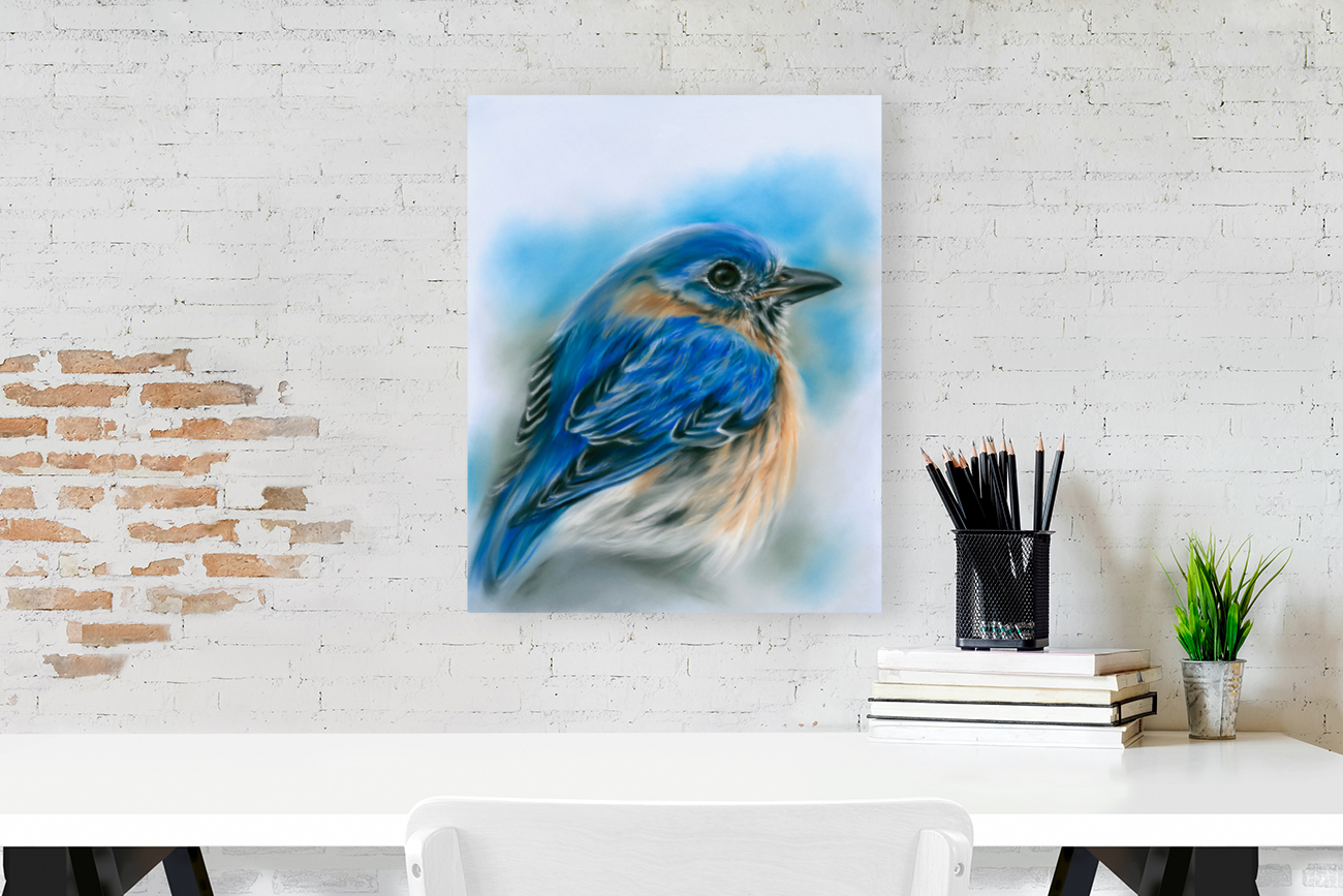 Bluebird in Winter Reproduction