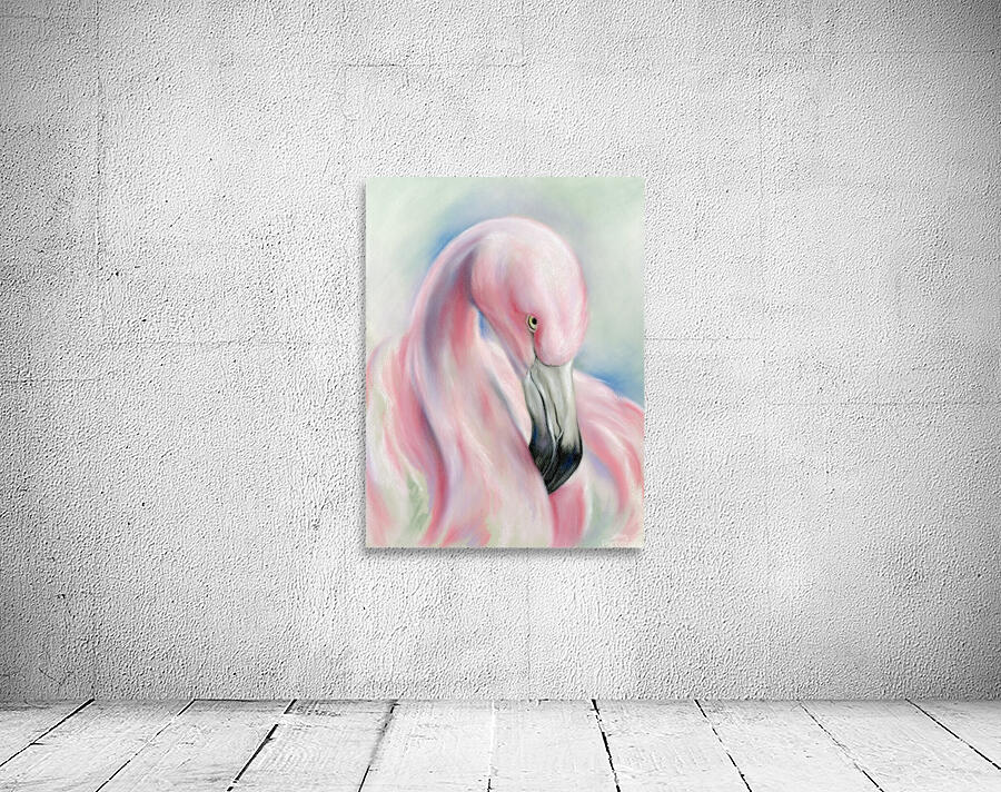 Coy Flamingo Wall Preview