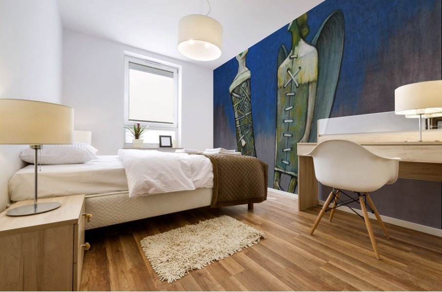 Angels Mural print