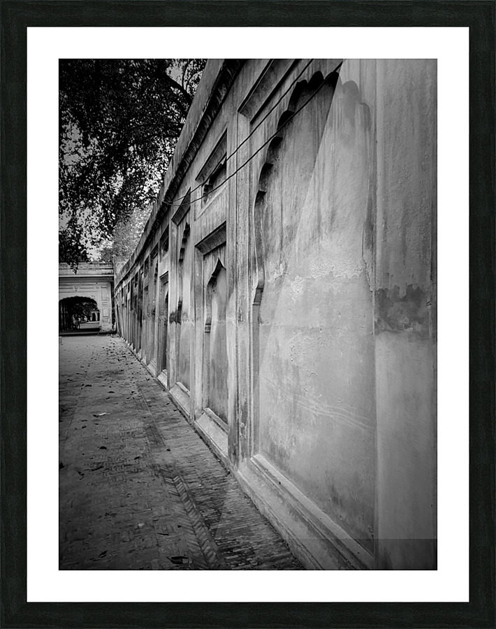 Historical wall design  Picture Frame print