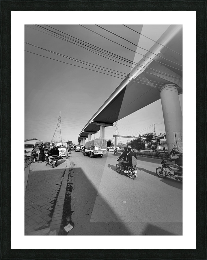 Road photography  Picture Frame print