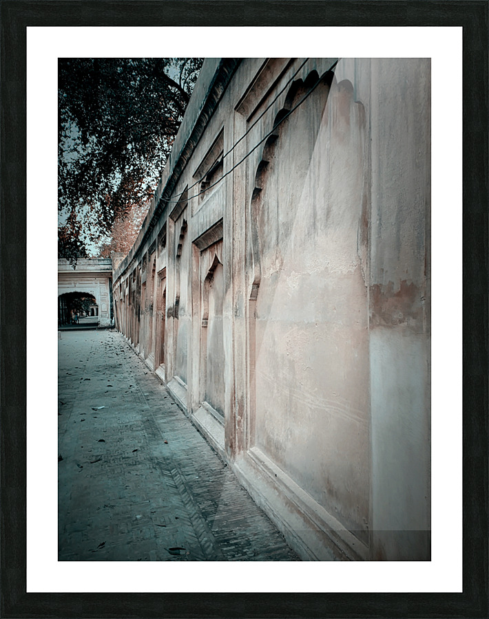 Historical wall design  Picture Frame print
