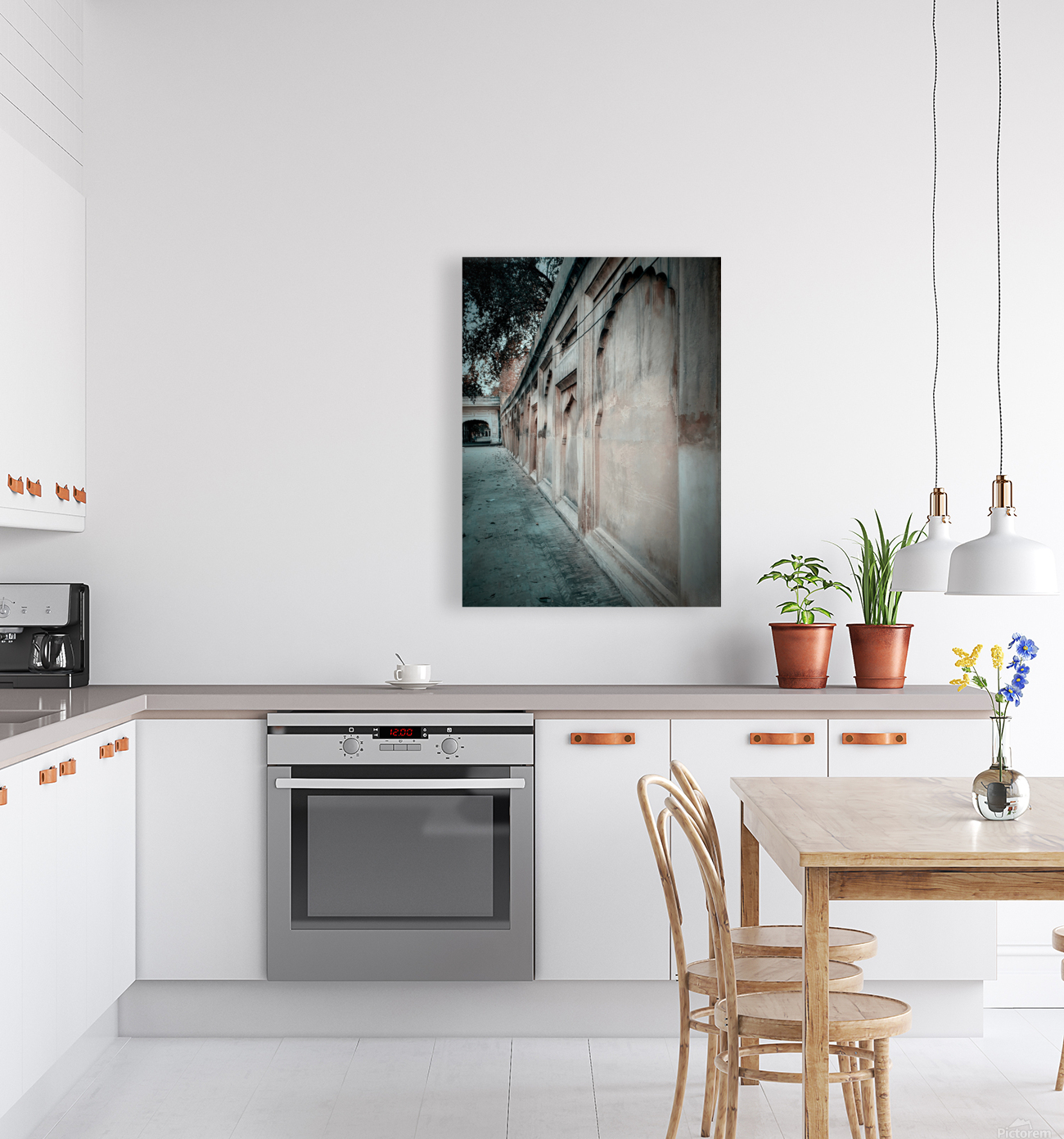Historical wall design  Reproduction