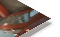 Underground Escalator  HD Metal print